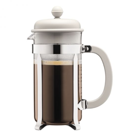 Френч-пресс Bodum Caffettiera 1 л White (1918-913) - Фото 1