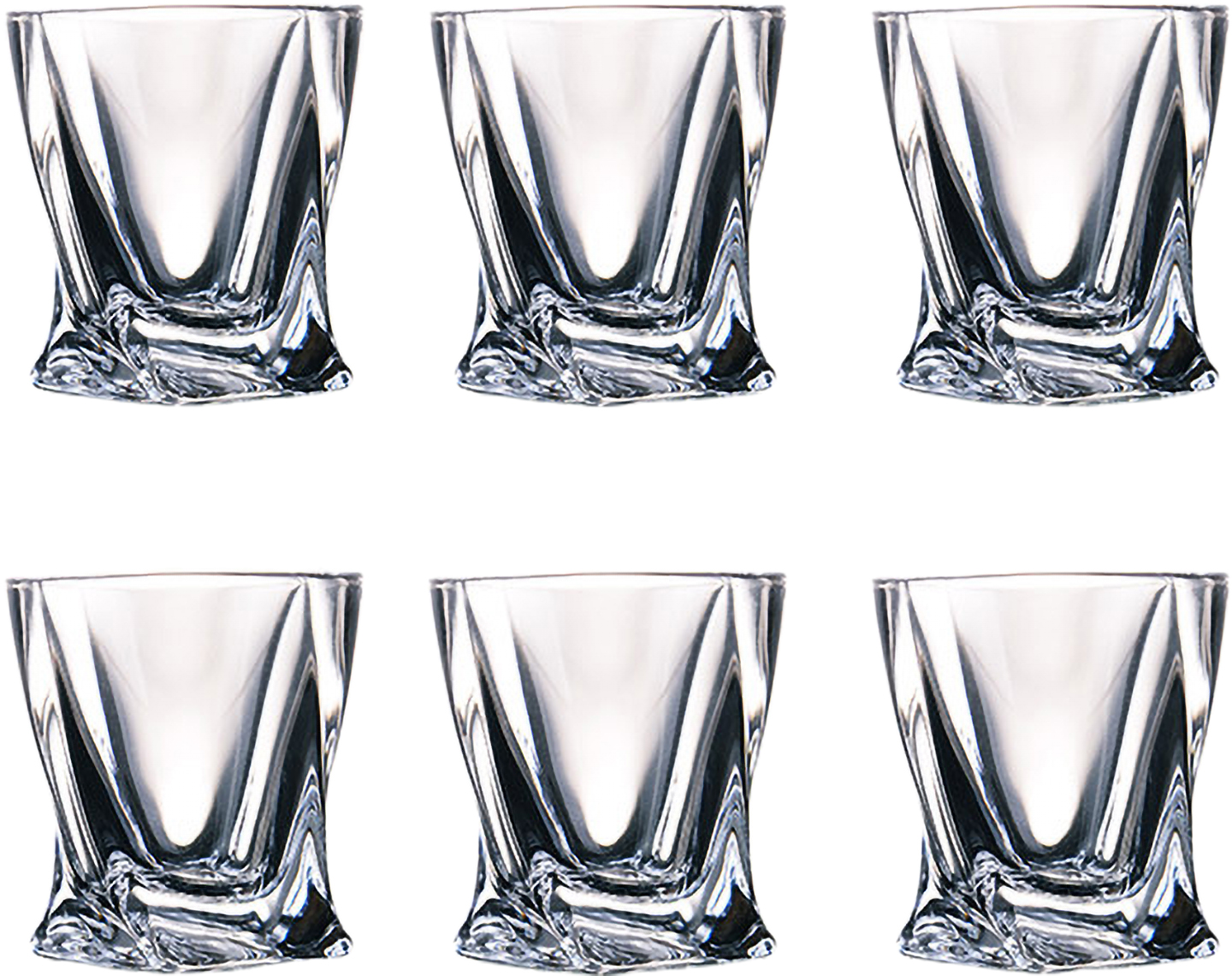 Набор стаканов для виски Bohemia Crystalite 6 шт. (024-002) - Фото 1