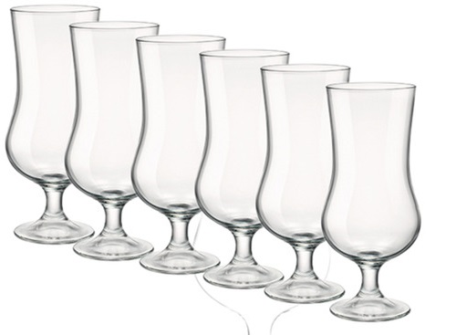 Набор бокалов Bormioli Rocco Bartender Hurricane Coctail 6x504 мл (330245BAU021990) - Фото 1
