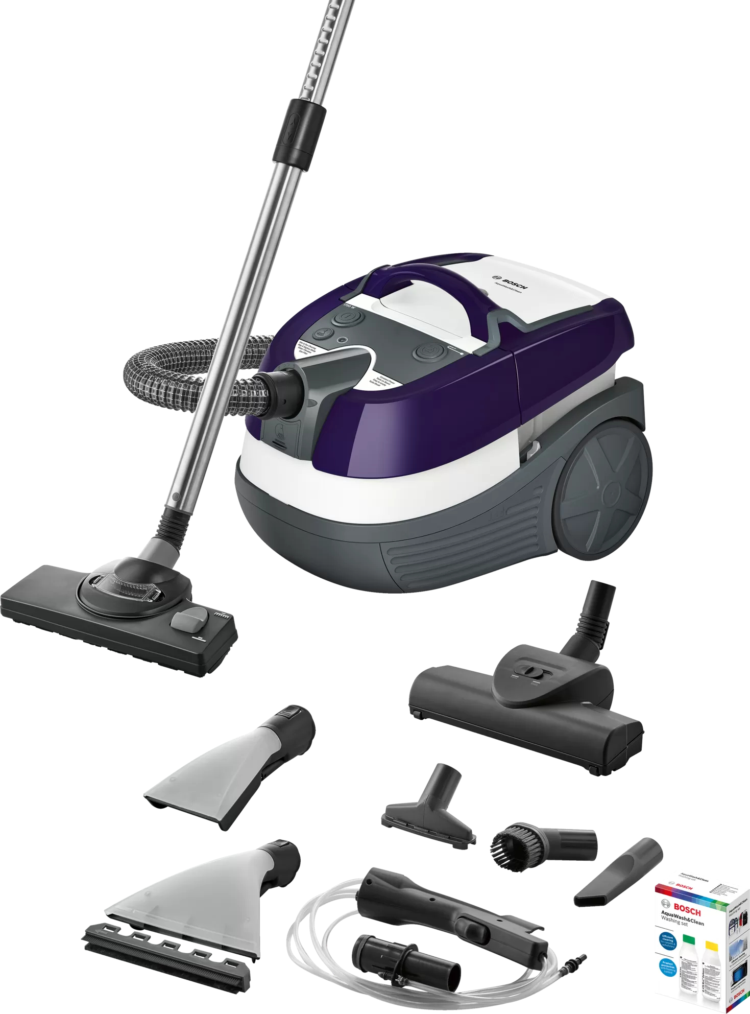 Уценка - Пылесос моющий с аквафильтром Bosch BWD41740 - Фото 1