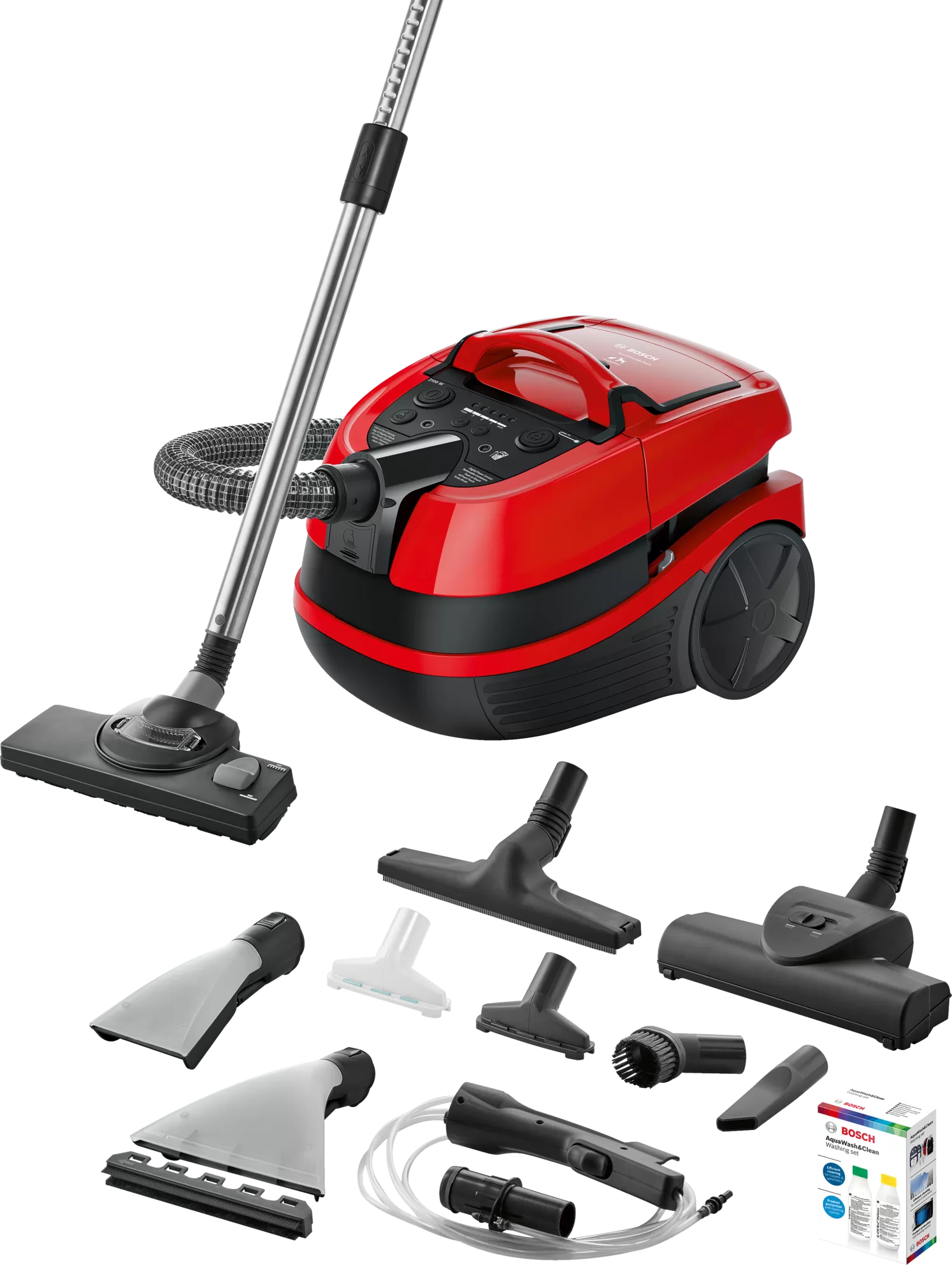 Уценка - Пылесос моющий с аквафильтром Bosch BWD421PET - Фото 1