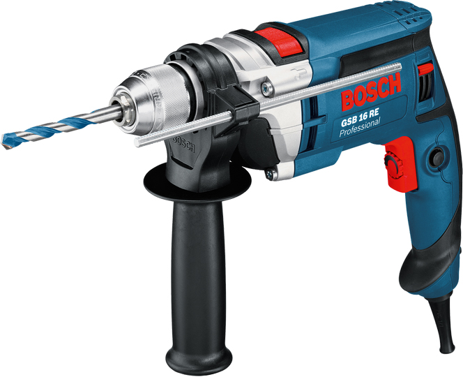 Ударная дрель Bosch GSB 16 RE (0.601.14E.500) - Фото 1
