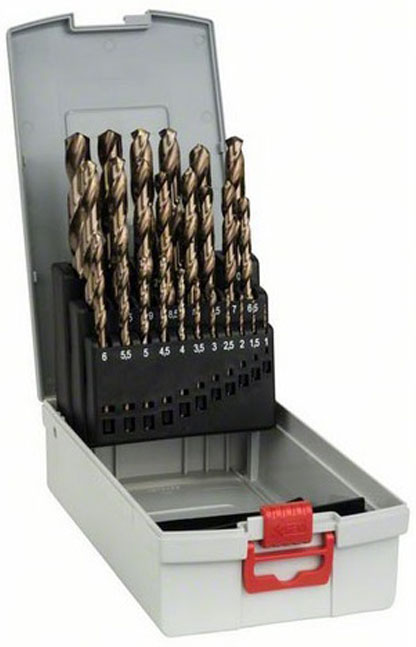 Набор сверл Bosch HSS-Co ProBox 25 шт. (2.608.587.018) - Фото 1