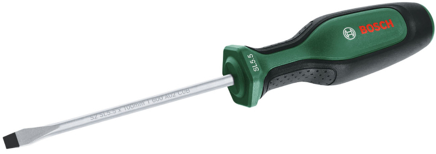 Викрутка Bosch шліцева SL5.5x100 мм (1.600.A03.DT0) - Фото 1