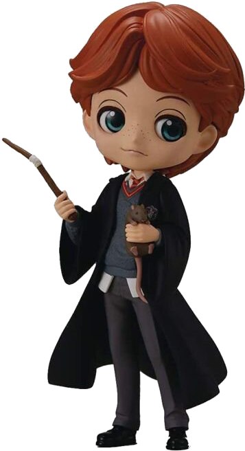 Коллекционная фигурка Banpresto Harry Potter Q Posket Ron Weasley With Scabbers (BP16650P) - Фото 1
