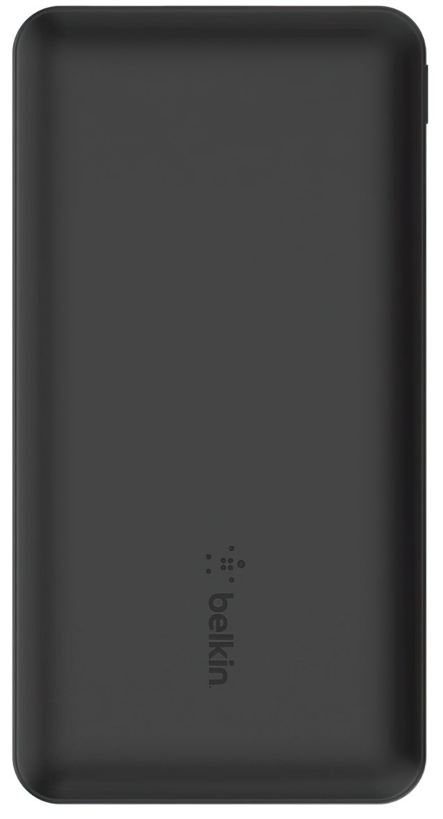 Батарея мобильная Belkin 10000mAh 15W Dual USB-A USB-C Black (BPB011BTBK) - Фото 1