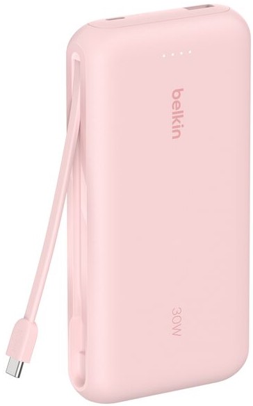 Батарея мобільна Belkin 20000мАh 30Вт (BPB024HQPK) Pink - Фото 1