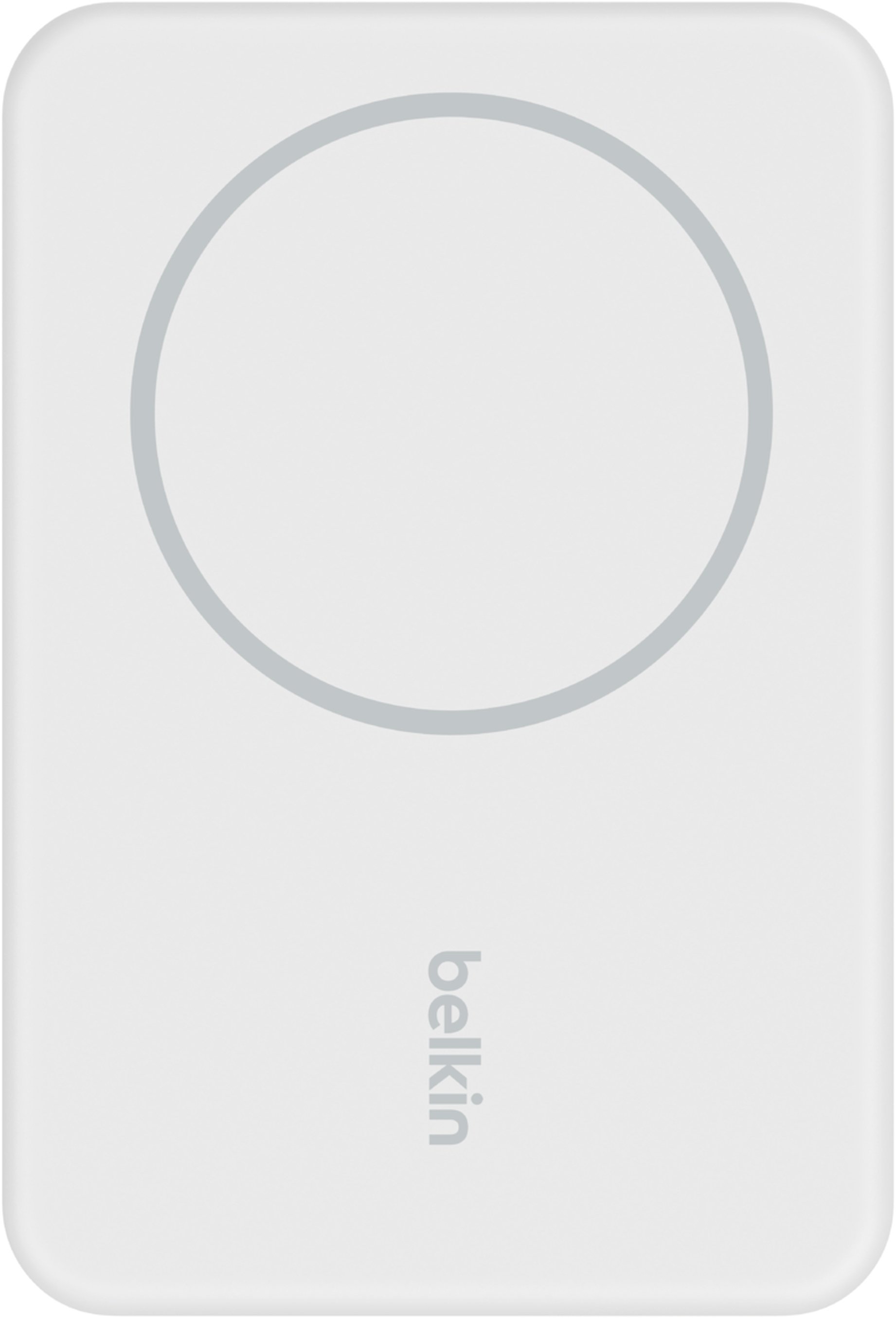 Батарея мобильная Belkin 5000mAh 7.5Вт MagSafe White (BPD004BTWT) - Фото 1