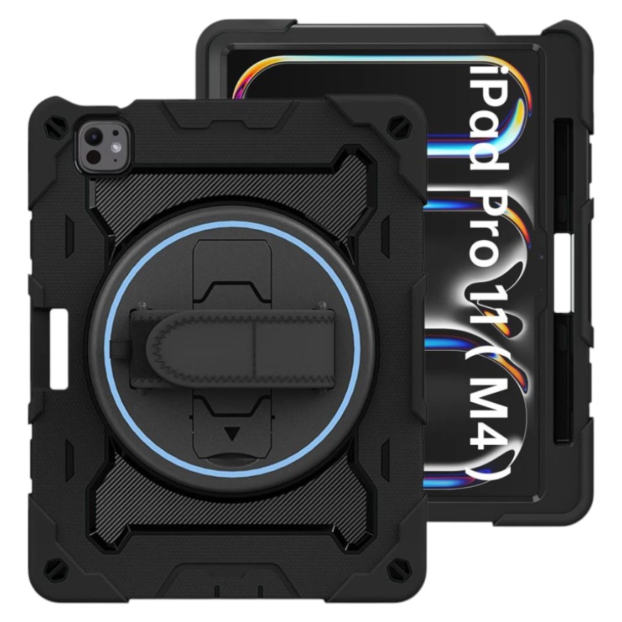Чехол для планшета BeCover Horizontal handle for Apple iPad Pro 11'' M4 2024 Black (712912) - Фото 1