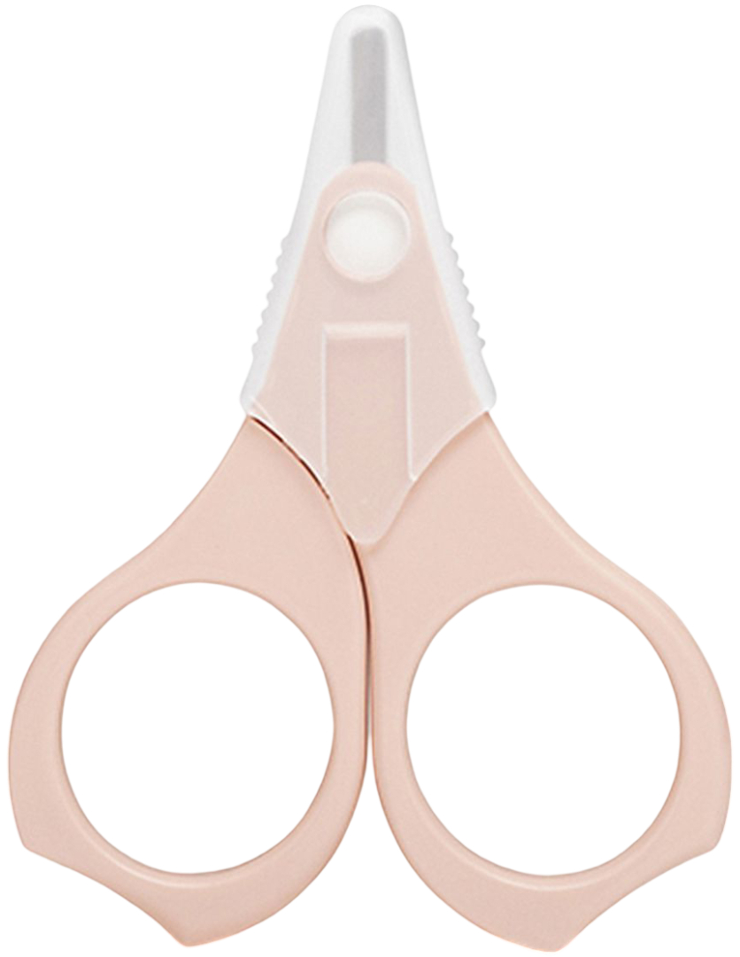 Ножницы маникюрные детские Suavinex розовые (308574/3) - Фото 1