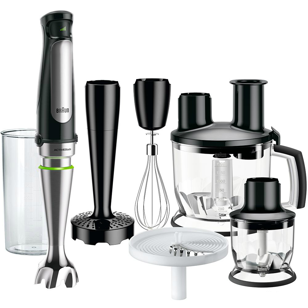 Блендер мини-комбайн Braun MQ7087X - Фото 1
