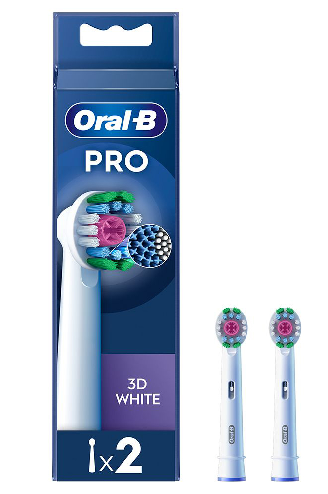 Насадка для зубной щетки Oral-B Braun PRO 3D White EB18pRX 2 шт. - Фото 1