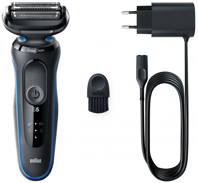 Бритва Braun Series 5 51-B1000s Black/Blue - Фото 1