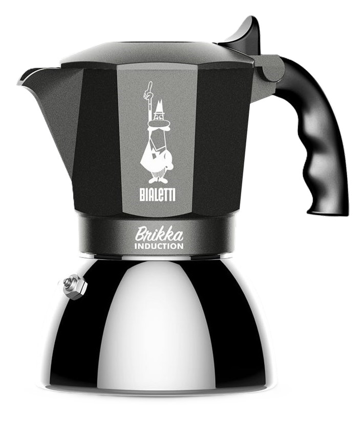 Кофеварка гейзерная Bialetti Brikka на 4 чашки (0007328) - Фото 1