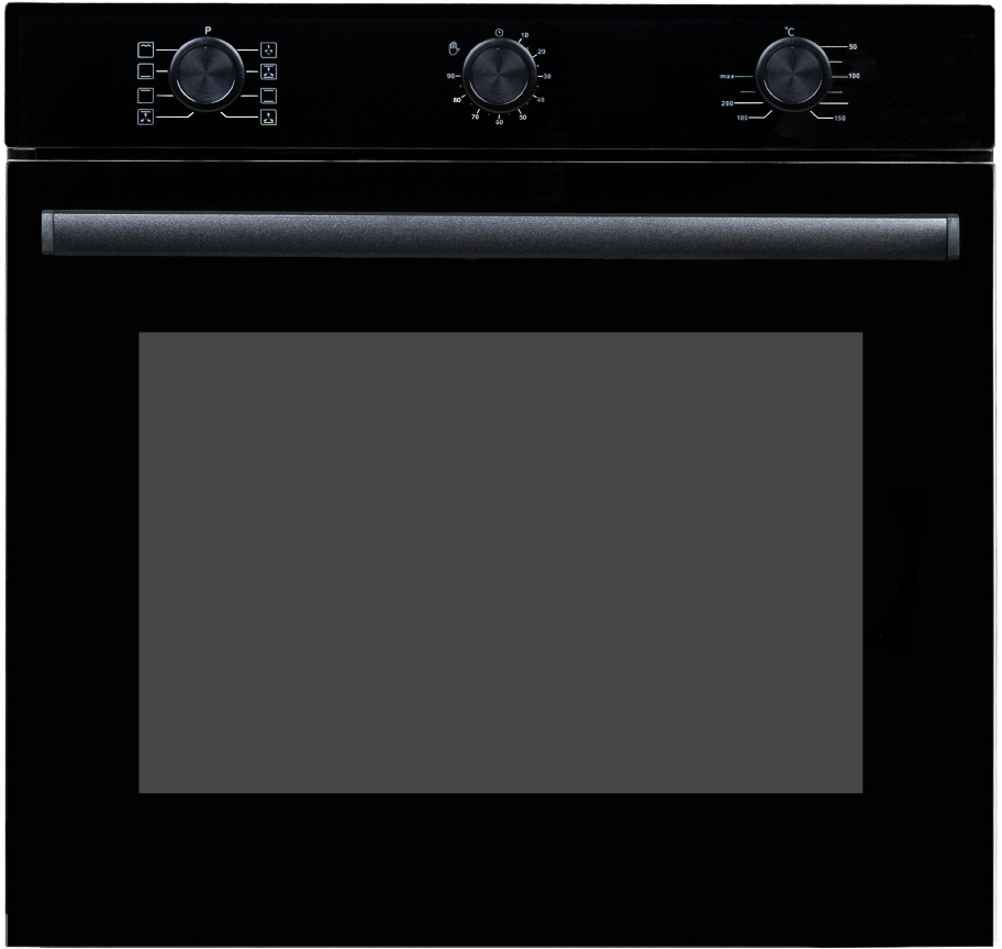 Духовой шкаф электрический Ventolux BRISTOL 6 MT (BK) - Фото 1