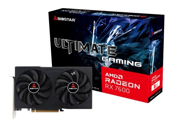 Видеокарта Biostar AMD Radeon RX7600 8GB (VA7606RM81-RBARA-BS2) купить ...