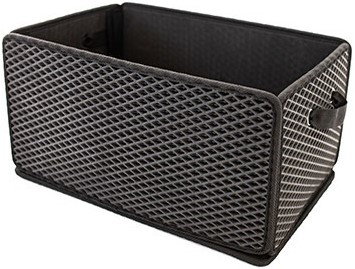 Сумка-органайзер в багажник EVAtech LightBox 33x50x25 см ромб черный кант черный BS13837OS5RBB - Фото 1