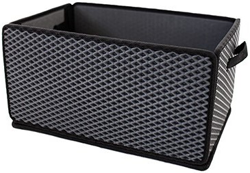 Сумка-органайзер в багажник EVAtech LightBox 33x50x25 см ромб сірий кант чорний BS13837OS5RGB - Фото 1