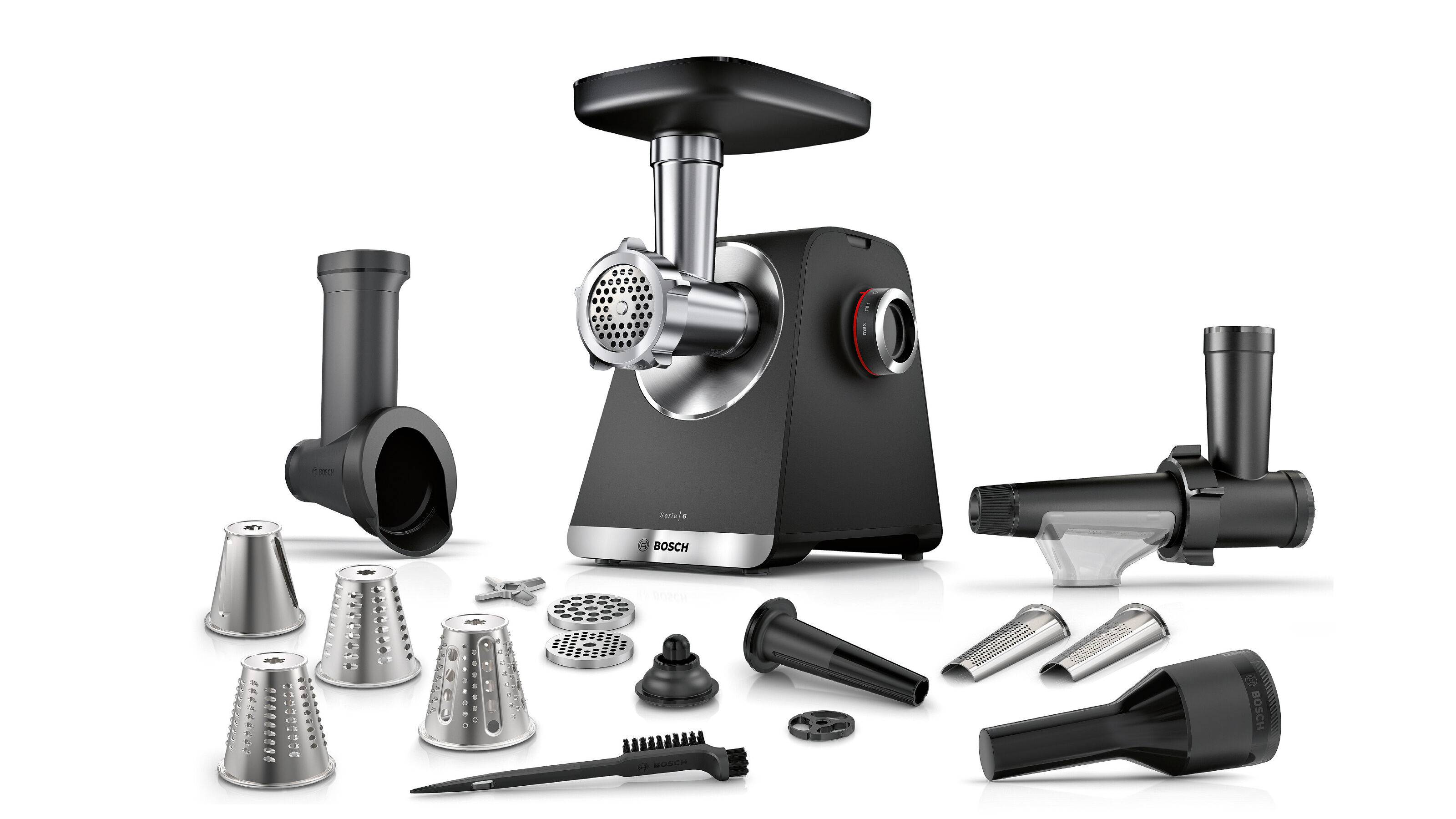 Мясорубка Bosch MFWS660B - Фото 1
