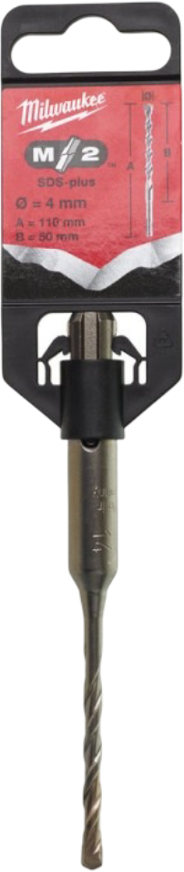 Бур Milwaukee SDS-PLUS M2 4,0х110х50 мм (4932339498) - Фото 1