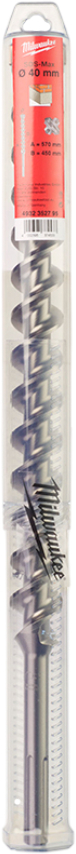 Бур Milwaukee SDS-MAX MX4 40,0х570х450 мм (4932352795) - Фото 1