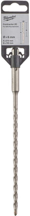 Бур Milwaukee SDS-PLUS Contractor 6x210х150 мм (4932471219) - Фото 1