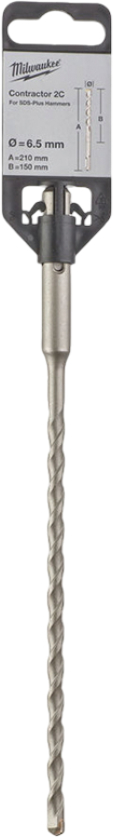 Бур Milwaukee SDS-PLUS Contractor 6,5x210х150 мм (4932471222) - Фото 1