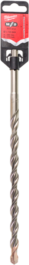 Бур Milwaukee SDS-PLUS M2 12,0х260х200 мм (4932344297) - Фото 1