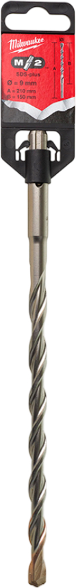 Бур Milwaukee SDS-PLUS M2 9,0х210х150 мм (4932353822) - Фото 1