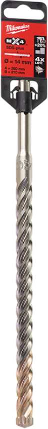 Бур Milwaukee SDS-PLUS MX4 14,0х260х200 мм (4932352949) - Фото 1