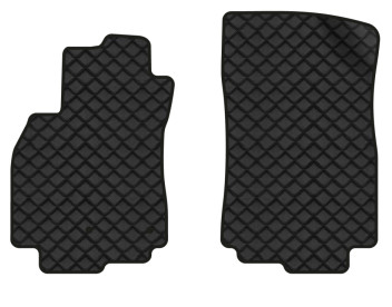 Килимки з екошкіри в салон авто передні EVAtech для Megane (III) 3-doors AT Renault 2008-2016 3 покоління Htb EU RT33124ABV2RN2BBB - Фото 1