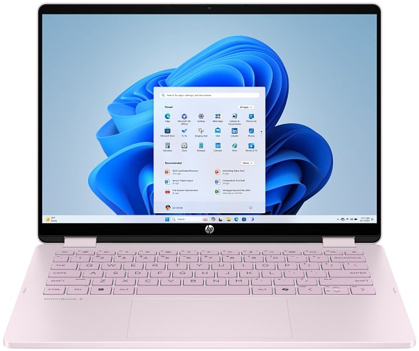Ноутбук HP OmniBook 5 Flip x360 (BV5S9EA) Powder Pink - Фото 1