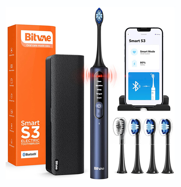 Зубная щетка электрическая Bitvae S3 Smart (BVS3-b) - Фото 1