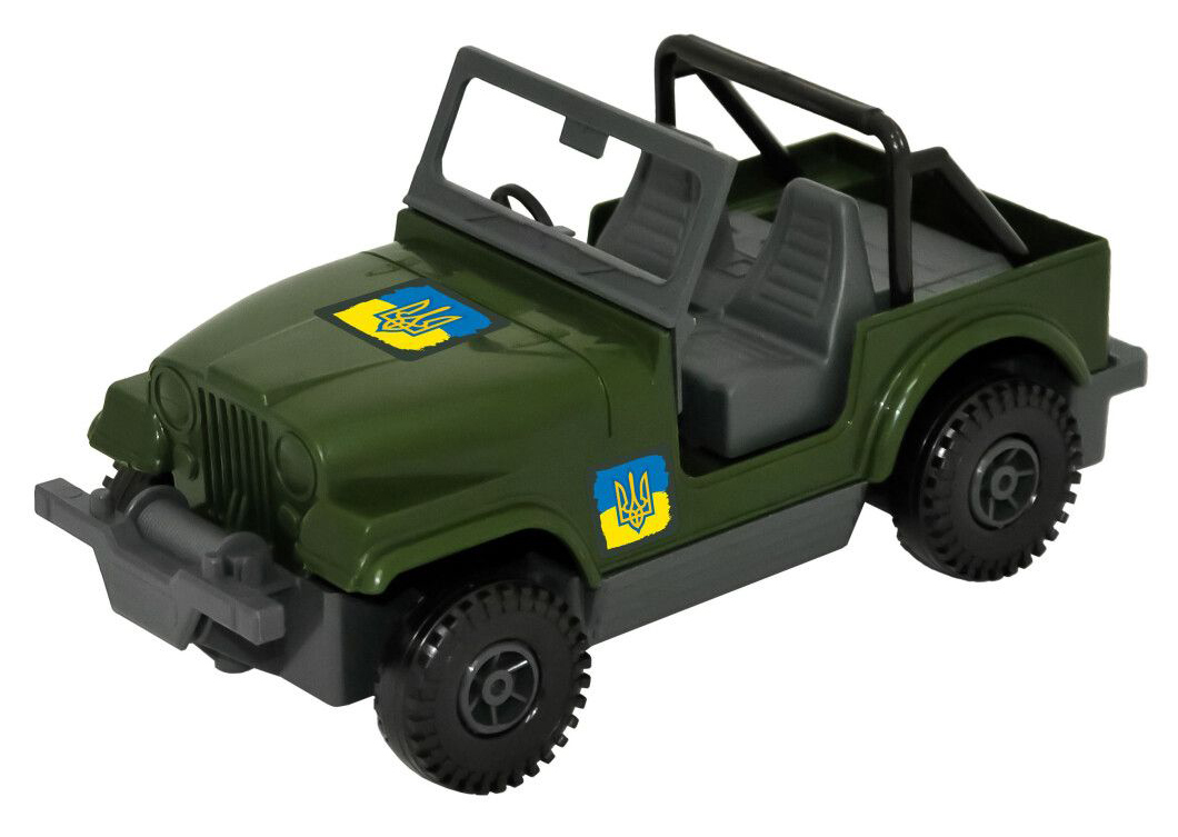 Инерционный игровой транспорт для малыша Tigres Авто-джип инерционный военный (39971) - Фото 1