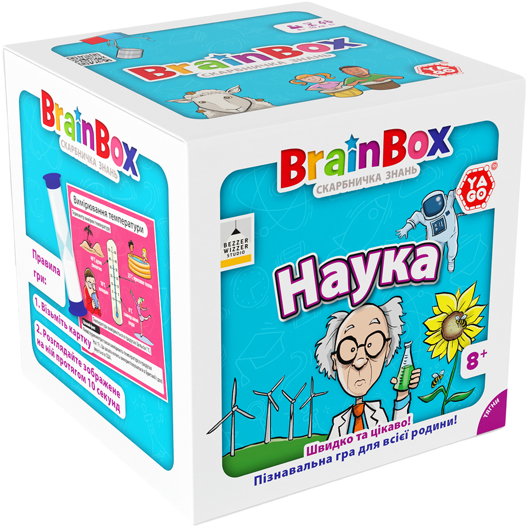 Настольная игра карточная (8+) Yago НАУКА (BZZBRSC01UA) - Фото 1