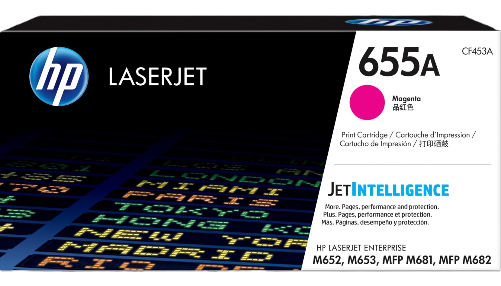 Картридж-тонер HP LaserJet 655A Magenta (CF453A) - Фото 1