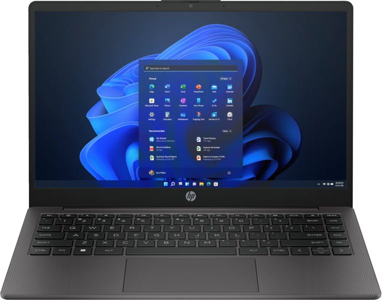Ноутбук HP 240-G10 (85A06EA) Black - Фото 1