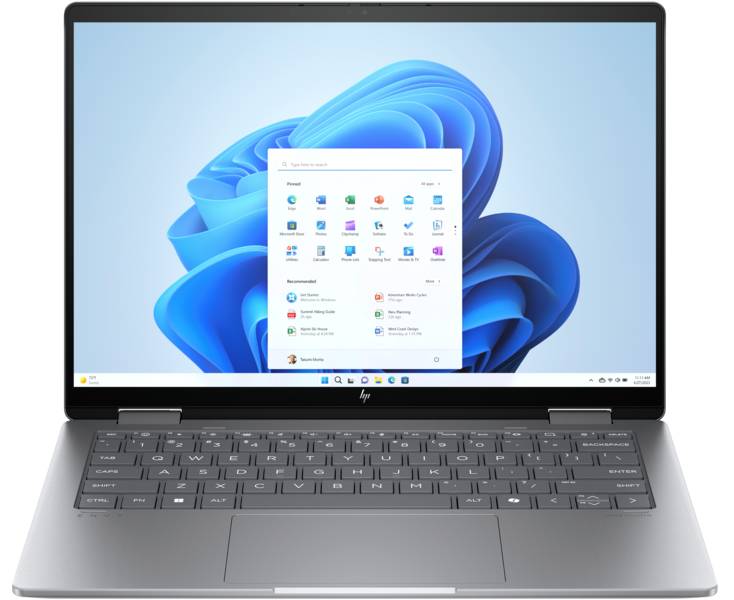 Ноутбук HP Envy x360 14-fc0019ua (AQ8R3EA) Meteor Silver - Фото 1