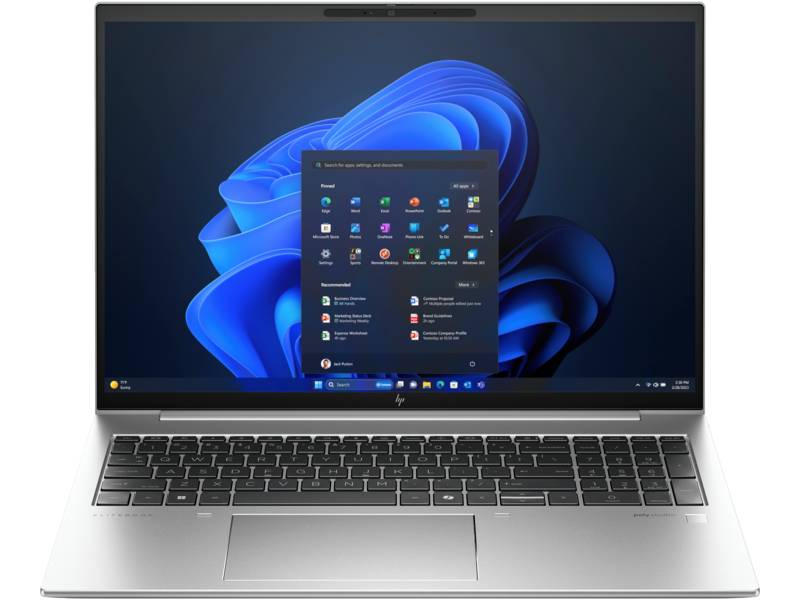Ноутбук HP EliteBook 860-G11 (970N8ET) Natural Silver - Фото 1