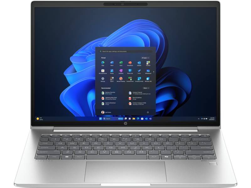 Ноутбук HP Probook 445-G11 (9Y7K7ET) Pike Silver Plastic - Фото 1