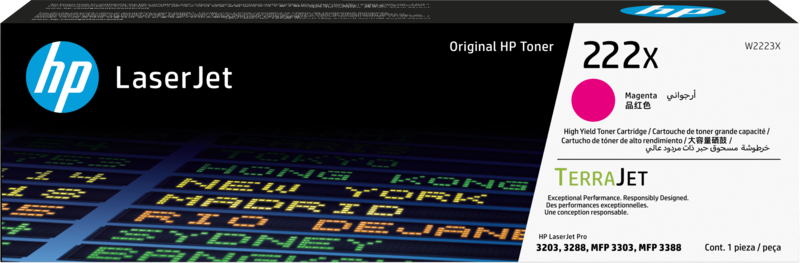Картридж-тонер HP LaserJet 222X Mgn (W2223X) - Фото 1