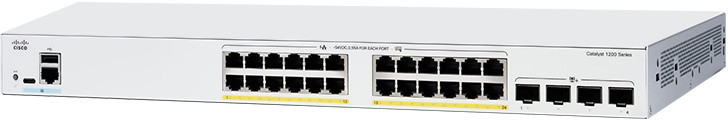Коммутатор локальной сети (Switch) Cisco C1200-24FP-4G - Фото 1