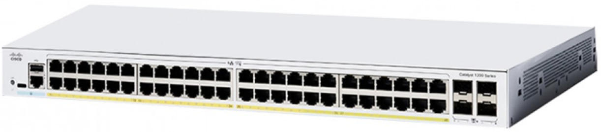 Коммутатор локальной сети (Switch) Cisco C1200-48P-4X - Фото 1