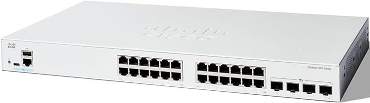 Коммутатор локальной сети (Switch) Cisco C1300-24T-4X - Фото 1