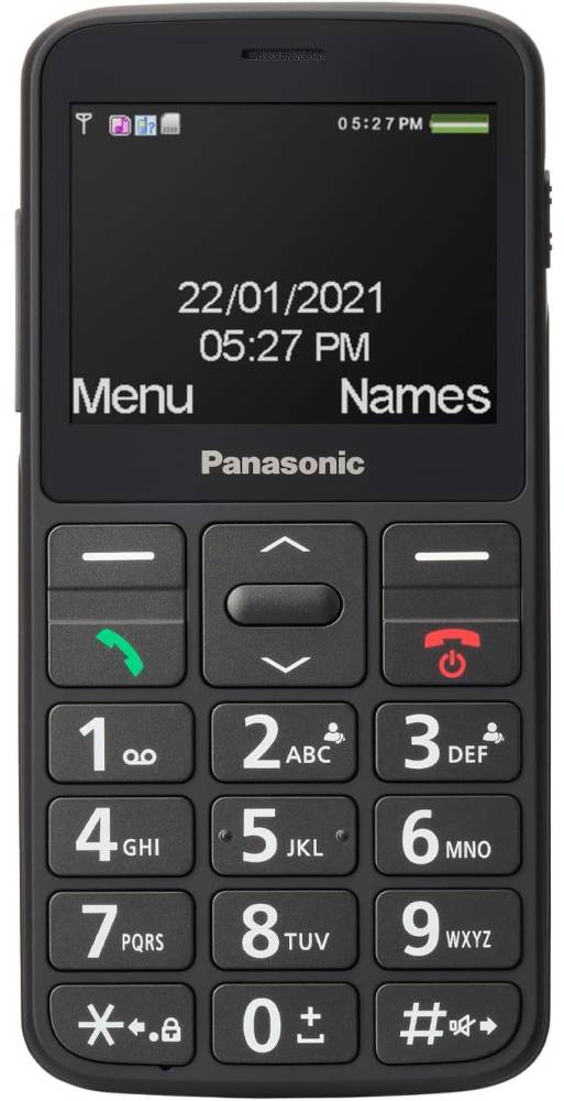 Мобильный телефон Panasonic KX-TU160EXB Black - Фото 1