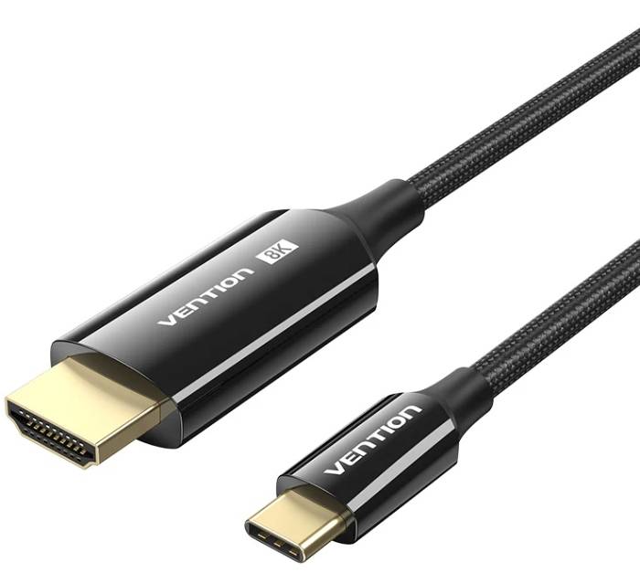 Кабель синхронизации данных Vention USB 3.1 Type-C M - HDMI M, 1.8m 8K 60 Гц (CRCBAC) - Фото 1