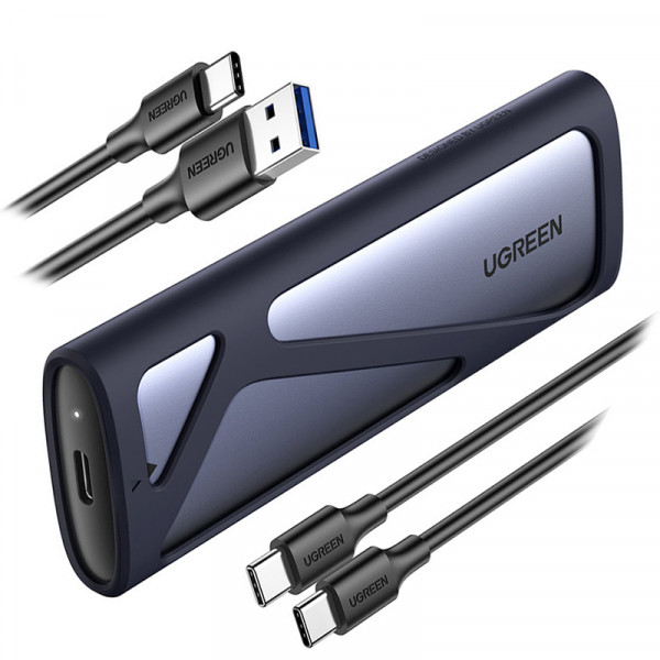 Внешний карман UGREEN CM400 M.2 (NVME) M-KEY UGREEN 3.2 GEN2 (90264) - Фото 1