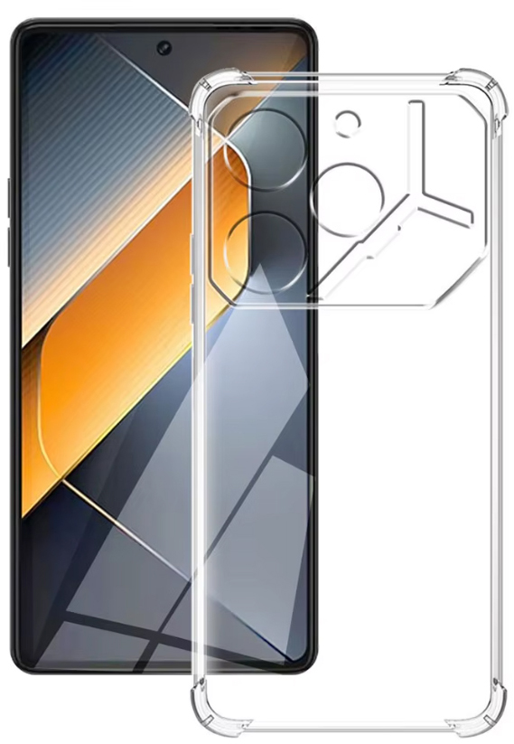 Чехол для смартфона BeCover Anti-Shock for Tecno POVA 6 (LI7) Clear (712784) - Фото 1