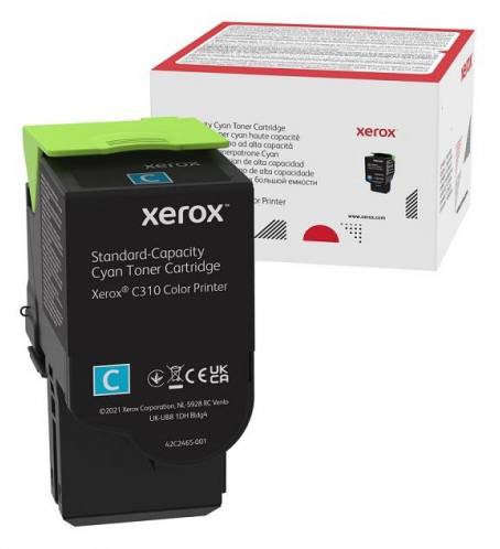 Картридж-тонер Xerox C310/C315 Cyan (006R04361) - Фото 1