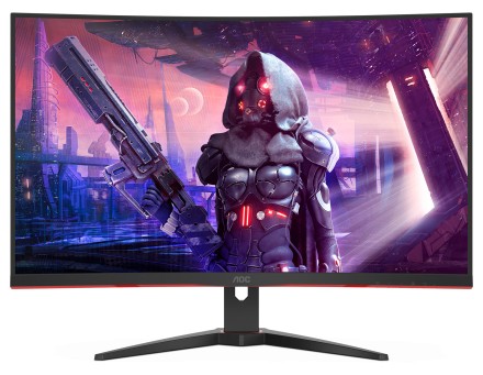 Монитор игровой AOC C32G2ZE/BK Black - Фото 1